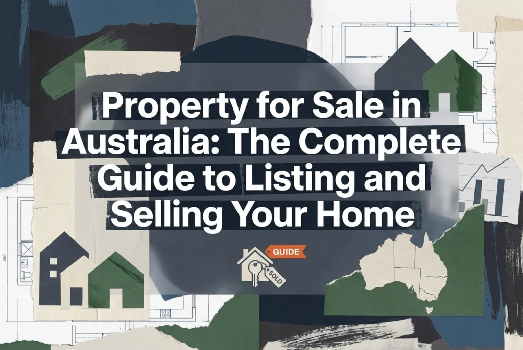 Professional header image for step-by-step guide: Property for Sale in Australia: The Complete Guide to Lis...